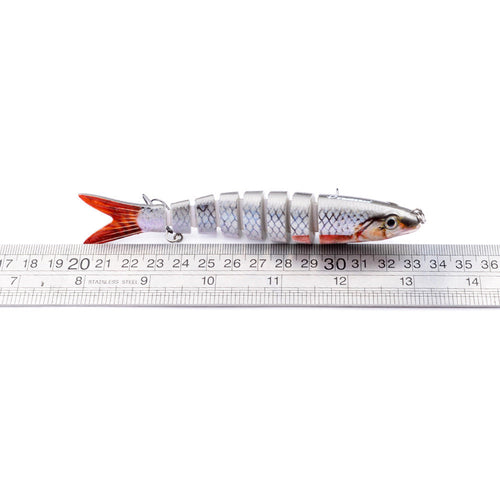 Multi-Jointed Pike Fishing Lure – Hard Bait (13.28cm, 19g)