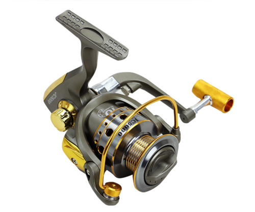 10-Axis Metal Fishing Reel with Metal Handle