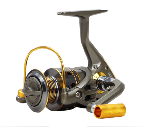 10-Axis Metal Fishing Reel with Metal Handle