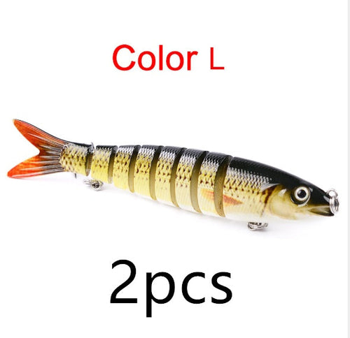Multi-Jointed Pike Fishing Lure – Hard Bait (13.28cm, 19g)
