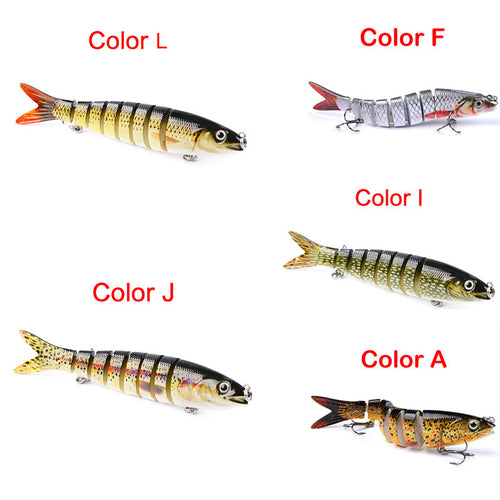 Multi-Jointed Pike Fishing Lure – Hard Bait (13.28cm, 19g)