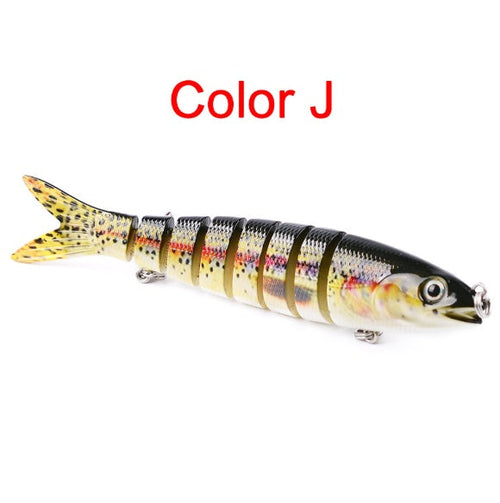 Multi-Jointed Pike Fishing Lure – Hard Bait (13.28cm, 19g)