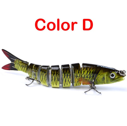 Multi-Jointed Pike Fishing Lure – Hard Bait (13.28cm, 19g)