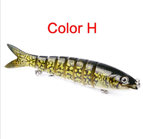 Multi-Jointed Pike Fishing Lure – Hard Bait (13.28cm, 19g)