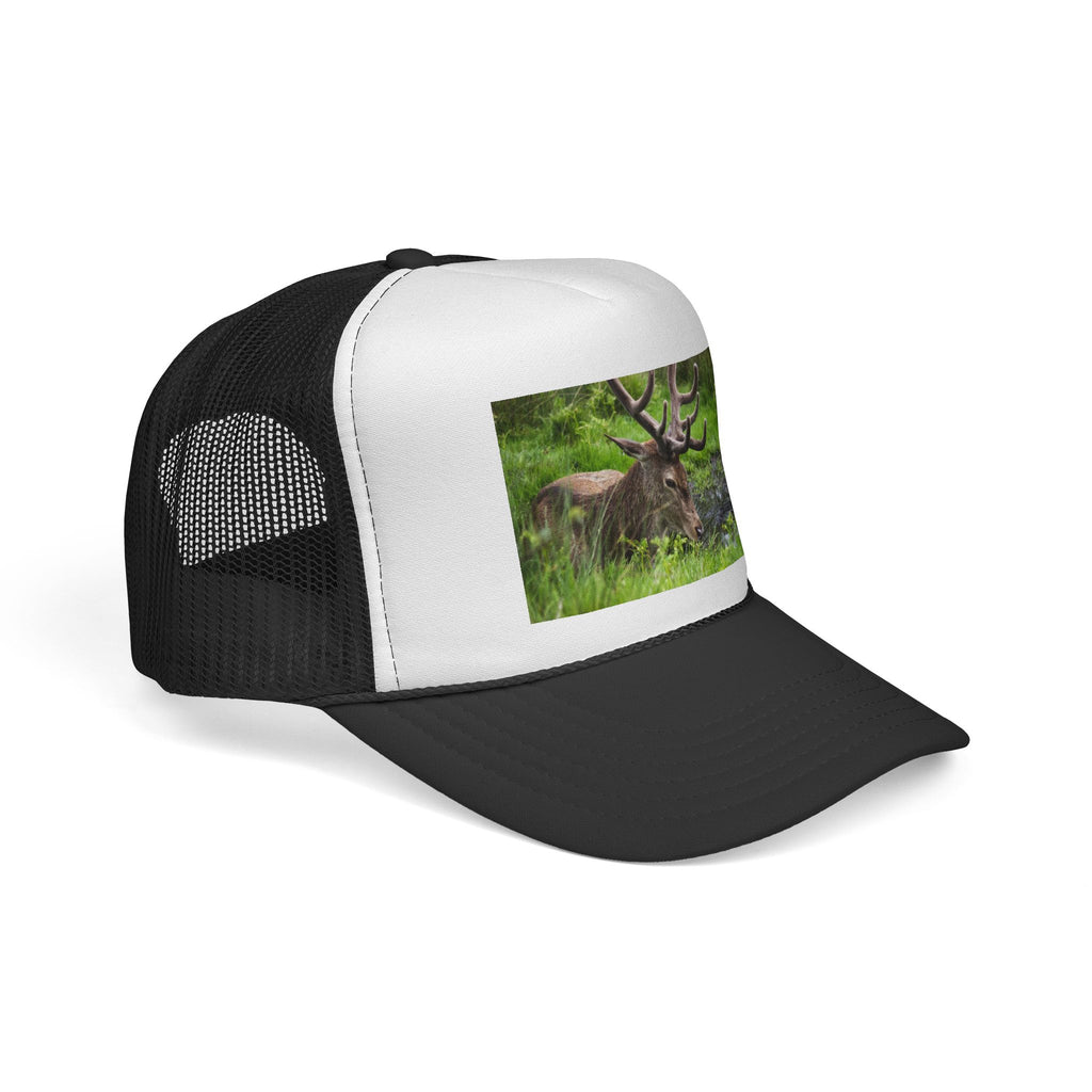 Elk Meadow Trucker Hat — Wildlife Photography Mesh Cap