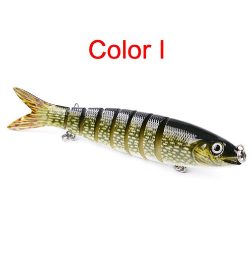 Multi-Jointed Pike Fishing Lure – Hard Bait (13.28cm, 19g)