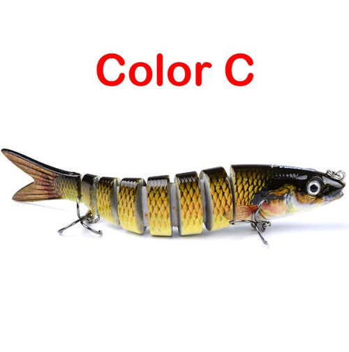 Multi-Jointed Pike Fishing Lure – Hard Bait (13.28cm, 19g)