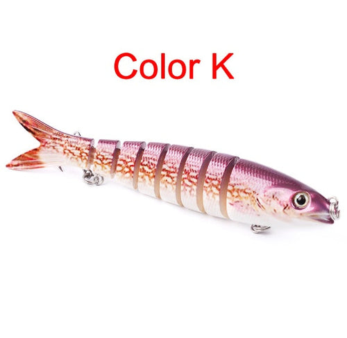 Multi-Jointed Pike Fishing Lure – Hard Bait (13.28cm, 19g)