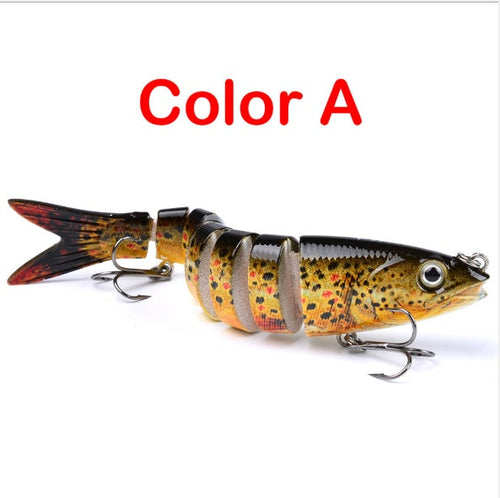 Multi-Jointed Pike Fishing Lure – Hard Bait (13.28cm, 19g)