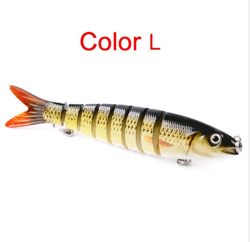 Multi-Jointed Pike Fishing Lure – Hard Bait (13.28cm, 19g)
