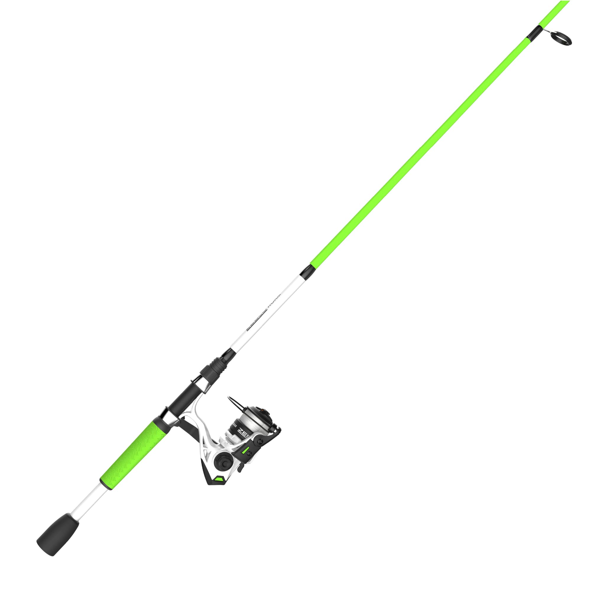 Zebco Roam Spinning Reel and Fishing Rod Combo, 6-Foot Fiberglass Fishing Pole, Split ComfortGrip Handle, Soft-Touch Handle Knob, Changeable Right- or Left-Hand Retrieve