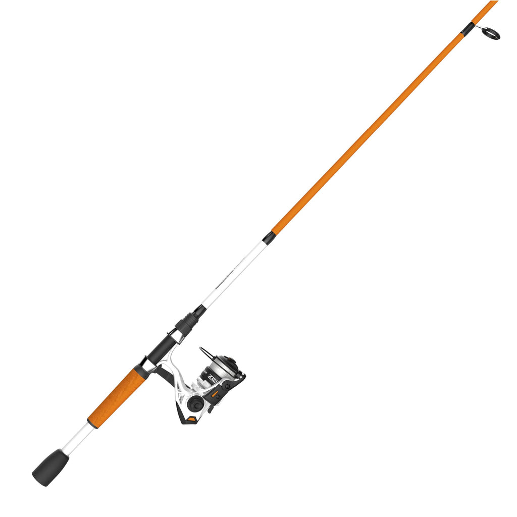 Zebco Roam Spinning Reel and Fishing Rod Combo, 6-Foot Fiberglass Fishing Pole, Split ComfortGrip Handle, Soft-Touch Handle Knob, Changeable Right- or Left-Hand Retrieve