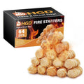 HGD Fire Starter, Mini Natural Fire Starters for Campfires, BBQ Grill, Charcoal Chimney, Outdoor Pit, Indoor Fireplace, Wood Stove - Water Resistant Firestarter Sticks - Camping Accessories Essentials