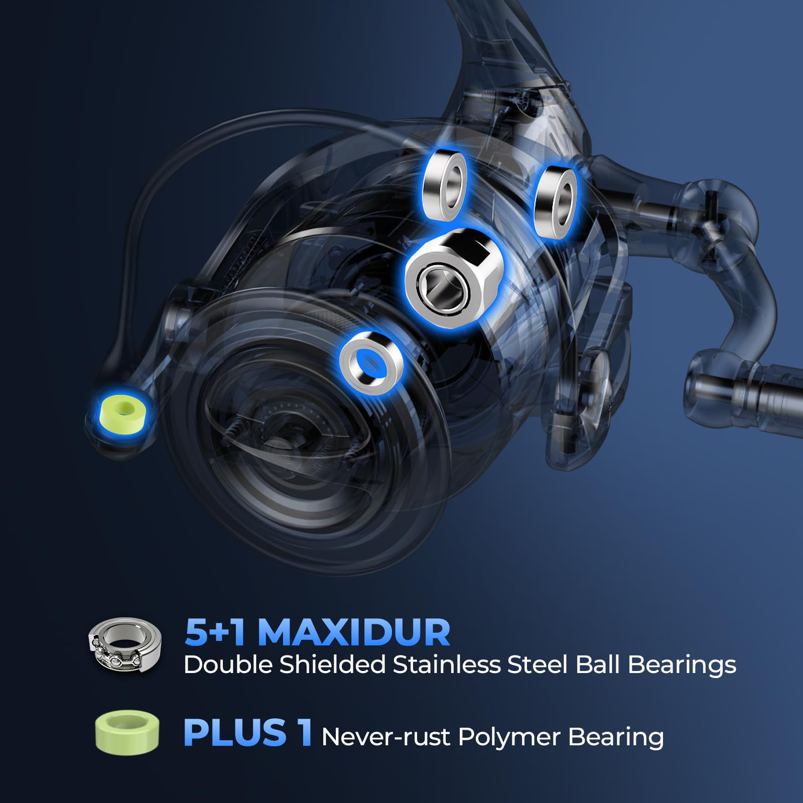 KastKing ReKon Saltwater Fishing Rod and Reel Combo, Fishing Poles & Reels Combo, Graphite Blank, Zirconia Rings, NyliTech Frame & Rotor, EVA Handle, Uplock Reel Seat