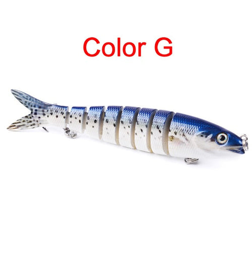 Multi-Jointed Pike Fishing Lure – Hard Bait (13.28cm, 19g)