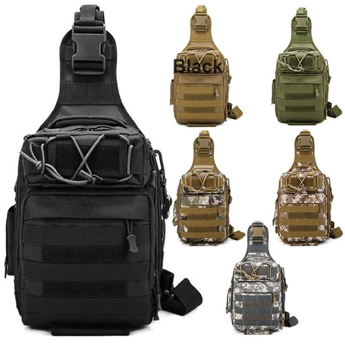 LUXHMOX Waterproof Fishing Tackle Backpack