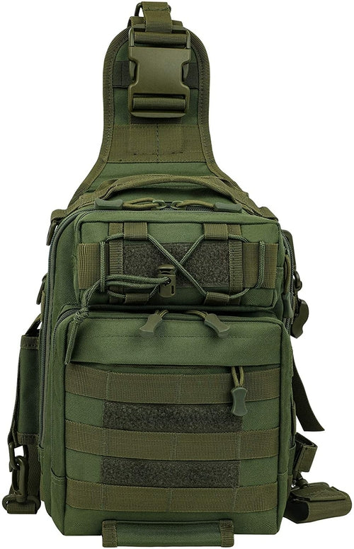 LUXHMOX Waterproof Fishing Tackle Backpack