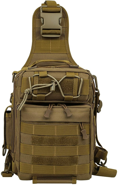LUXHMOX Waterproof Fishing Tackle Backpack