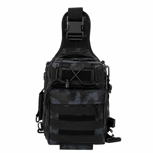 LUXHMOX Waterproof Fishing Tackle Backpack