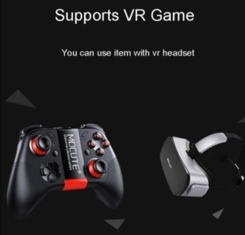 Dragon VR Headset with Bluetooth Controller – 3D Stereo Gaming, 120° FOV, Fits 4.7"–6.0" Phones