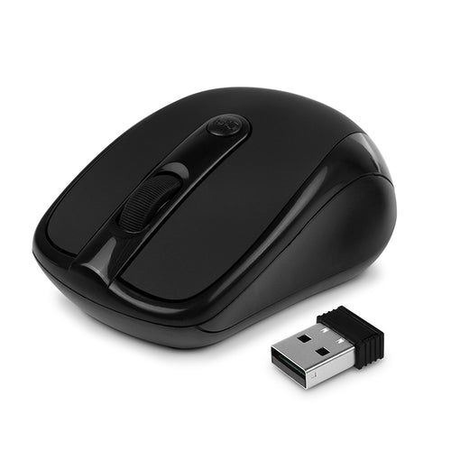 Wireless Mini Optical Mouse – 3-Mode DPI (800/1000/1200), 10m Range, Energy-Saving