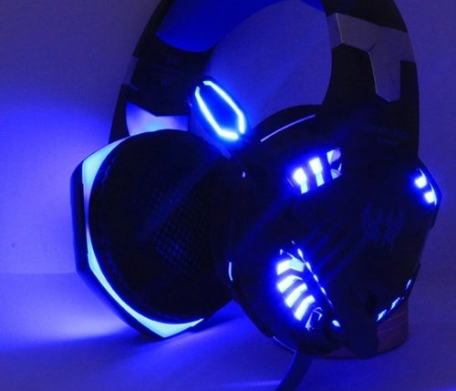 Ninja Dragon G9300 LED Gaming Headset with Mic – Over-Ear, Plug & Play, PS4/Xbox/PC Compatible