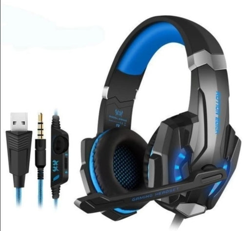 Ninja Dragon G9300 LED Gaming Headset with Mic – Over-Ear, Plug & Play, PS4/Xbox/PC Compatible