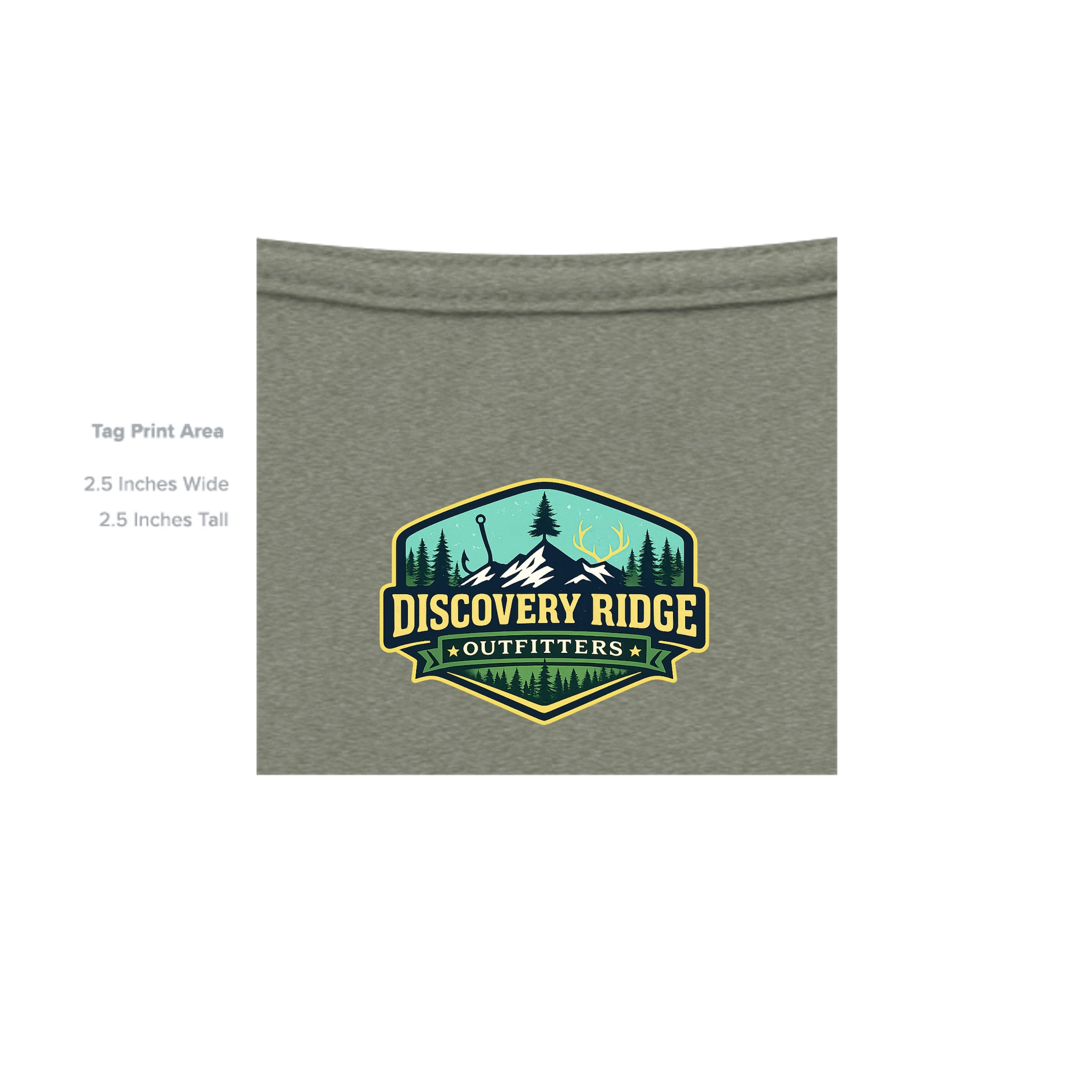 Military Green Triblend - 3413C - INSIDE_TAG_LINE