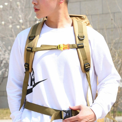 70L Waterproof Military Camping Backpack