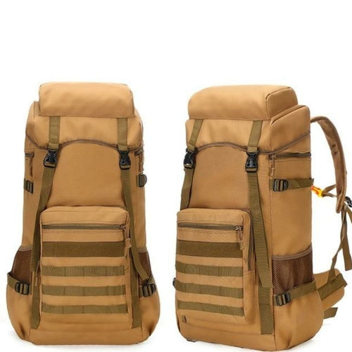 70L Waterproof Military Camping Backpack