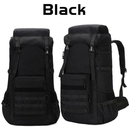 70L Waterproof Military Camping Backpack